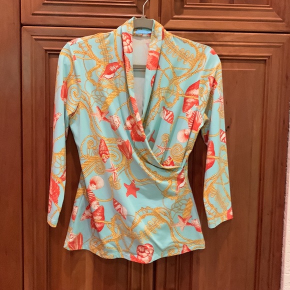 J. McLaughlin Tops - J.McLaughlin wrap front top